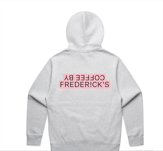 Frederick's Hoodie Grey/Pink